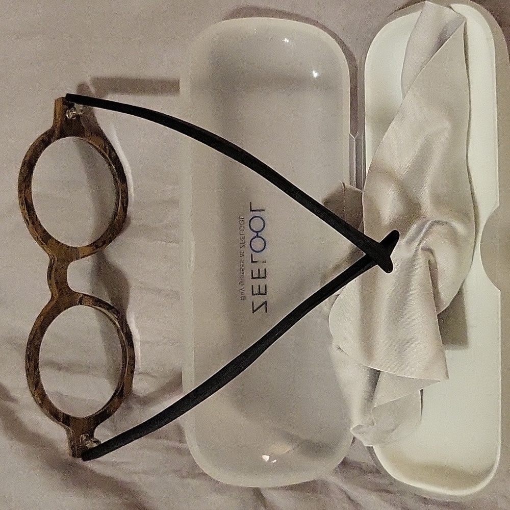 ZeeLooL Wood like Frames Clear lenses - Picture 2 of 3